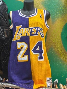 Lakers Kobe 24 Split Jersey Dress - Size Small